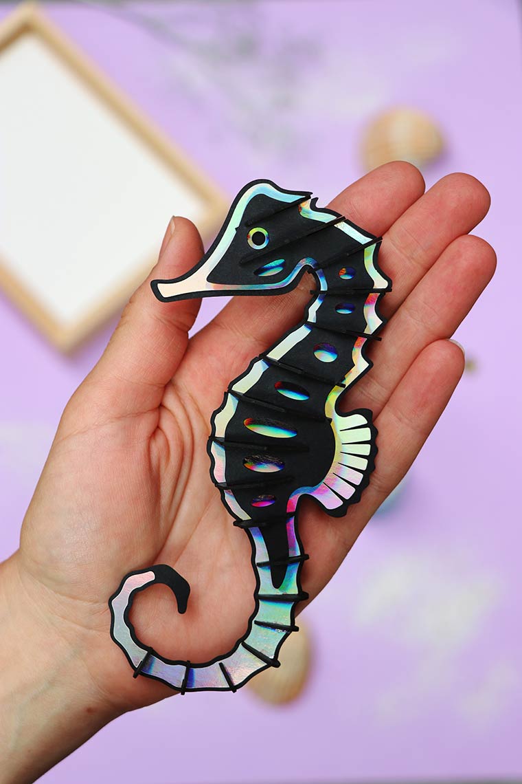 Sea Horse - Hippocampe à assembler Assembli
